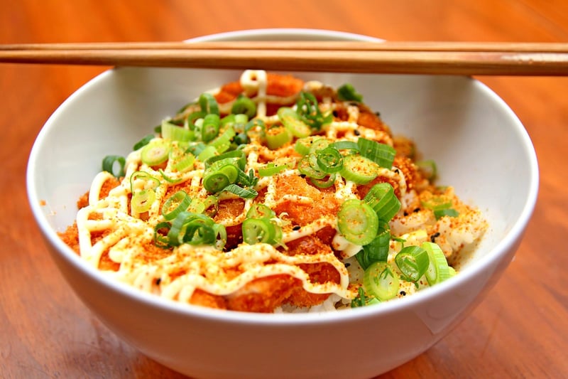 Bite-sized fusion dish